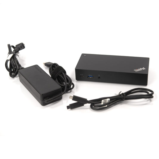 Lenovo ThinkPad USB-C Dock 40A9 DK1633 SD20L36276 Laptop Docking Station w/ AC