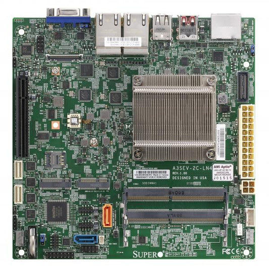 SuperMicro A3SEV-4C-LN4 Mini-ITX Motherboard