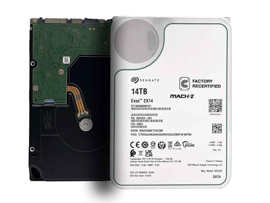 Seagate Exos 2x14 Mach2 14TB 7200RPM SATA6Gb/s 3.5 Enterprise HDD ST14000NM0121