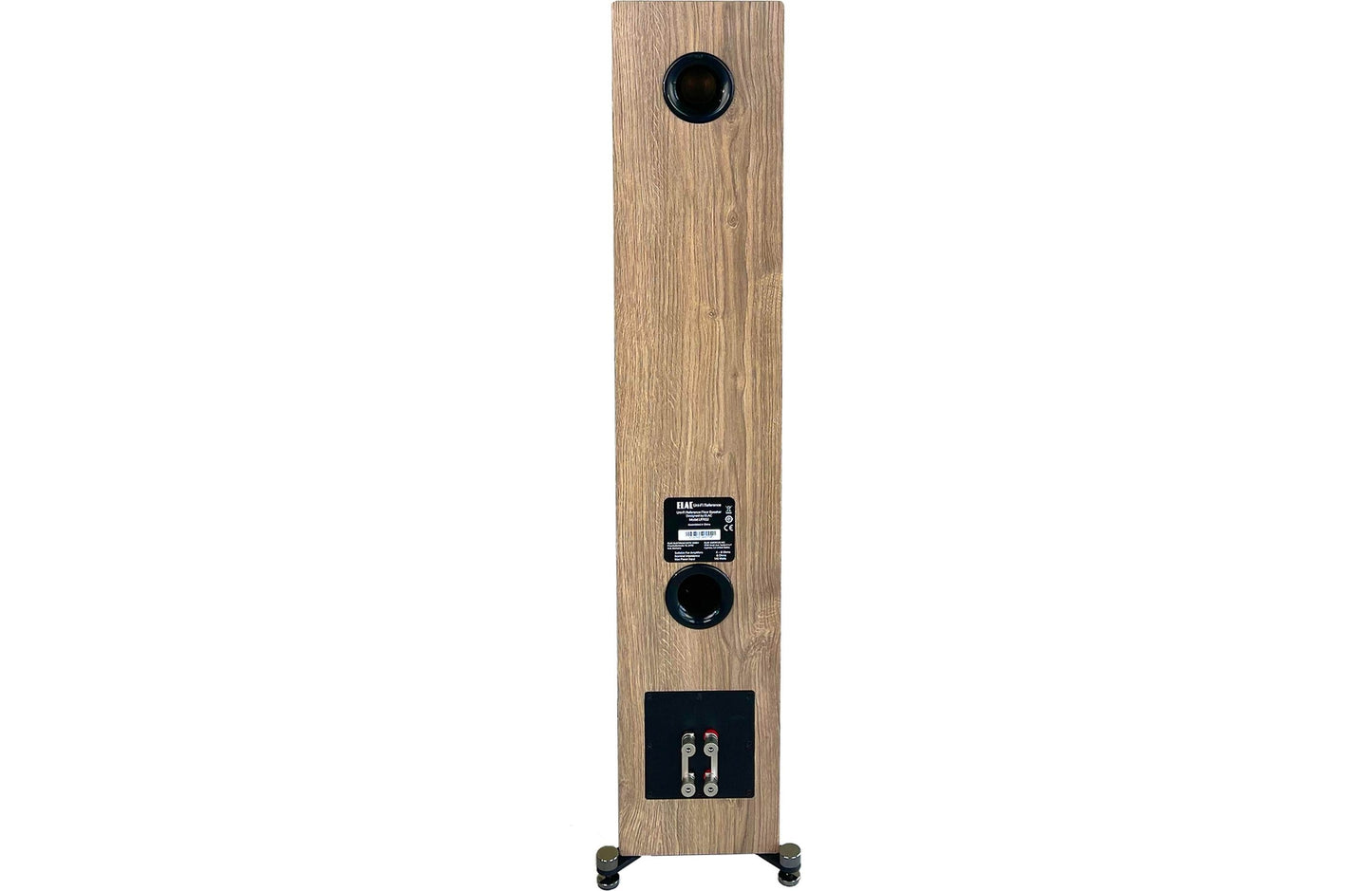 Elac Uni-Fi Reference UFR52 Floor-standing speaker (White,Oak Sides)[each]