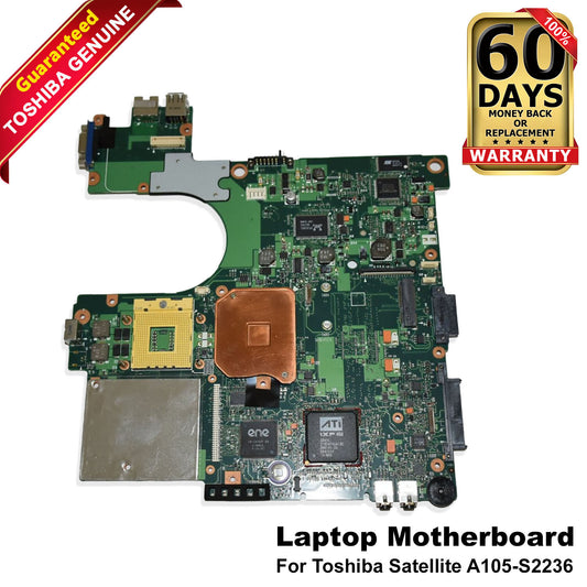 OEM Toshiba Satellite A105-S2236 Intel Laptop Motherboard V000068800 6050A210190