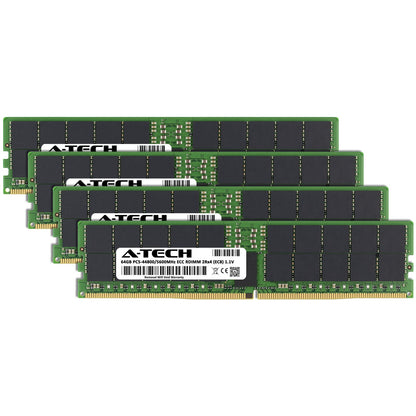 256GB 4x64GB PC5-5600 EC8 RDIMM Dell PowerEdge R760 R760xa R760xd2 Memory RAM