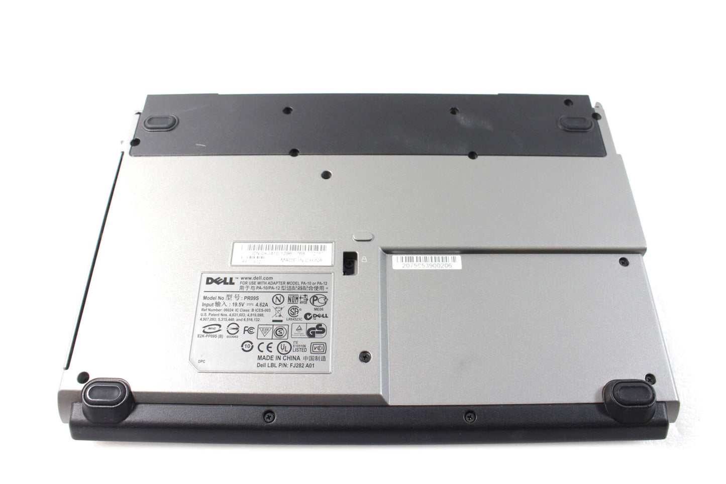 Dell OEM HJ119 Latitude D420 D430 DVDRW Media Base /Docking Station KJ410 NT286