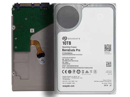 Seagate Barracuda Pro (ST10000DM0004) 10TB SATA 6Gbps 3.5" Internal Hard Drive