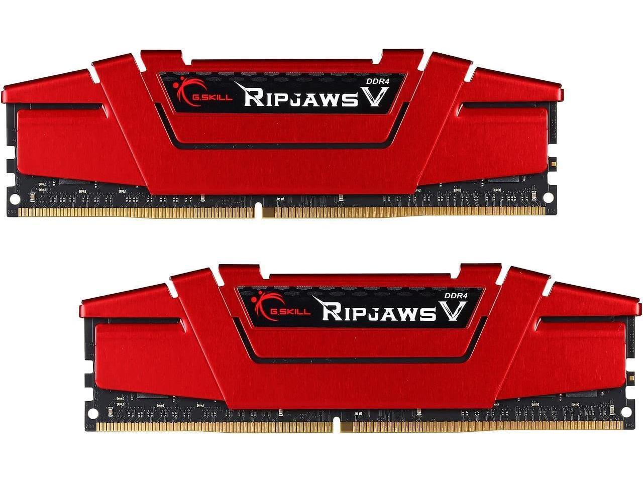 G.SKILL Ripjaws V Series 32GB (2 x 16GB) 288-Pin PC RAM DDR4 3200 (PC4 25600) D