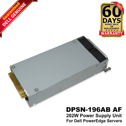 Genuine Dell PowerEdge 6024R Power Supply 202W Delta DPSN-196AB RPSN-196 M0525