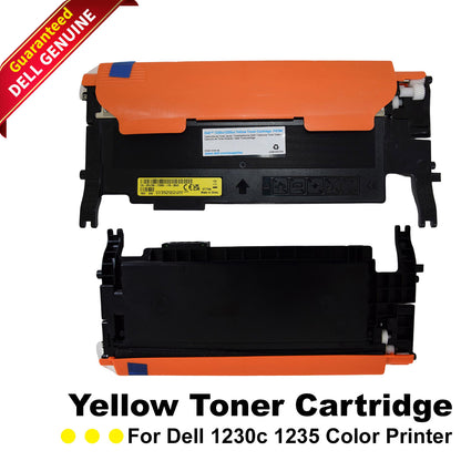 OEM Dell 1230c 1235cn Yellow Toner 1,000 Page Yield 0F479K F479K