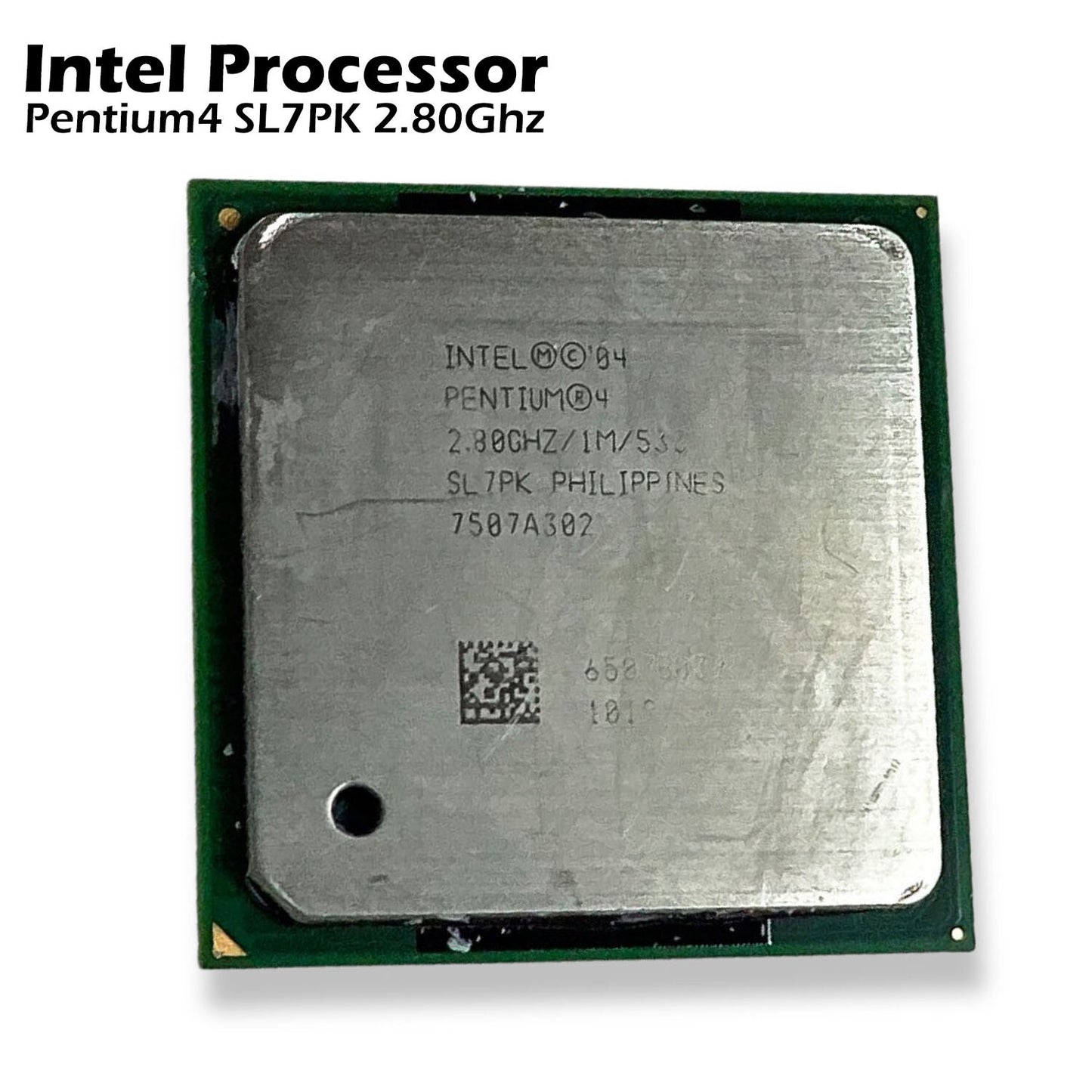 Intel SL7PK 2.80Ghz 533Mhz 1MB PGA478 Intel Pentium 4 511 CPU Processor N7541
