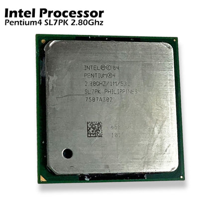 Intel SL7PK 2.80Ghz 533Mhz 1MB PGA478 Intel Pentium 4 511 CPU Processor N7541