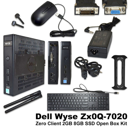 Dell Wyse 5010 Zero Client AMD G-T48E 1.4GHz 8GB SSD 2GB RAM Citrix WIFI RJ-45
