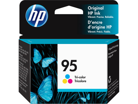 HP 95 Tri-color Original Ink Cartridge, ~330 pages, C8766WN#140