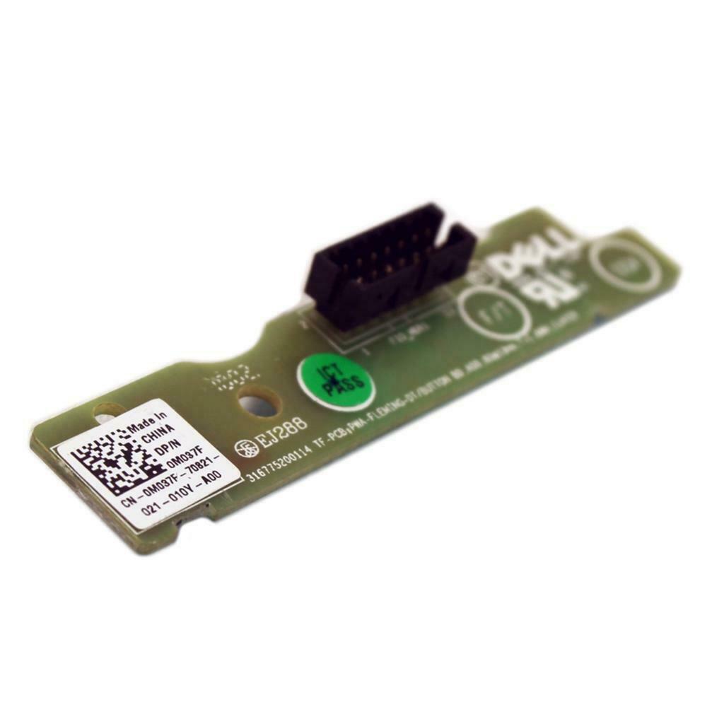 Lot x 5 Dell OptiPlex 960 SFF Power Board DCS4100 LED Button Control Panel M037F