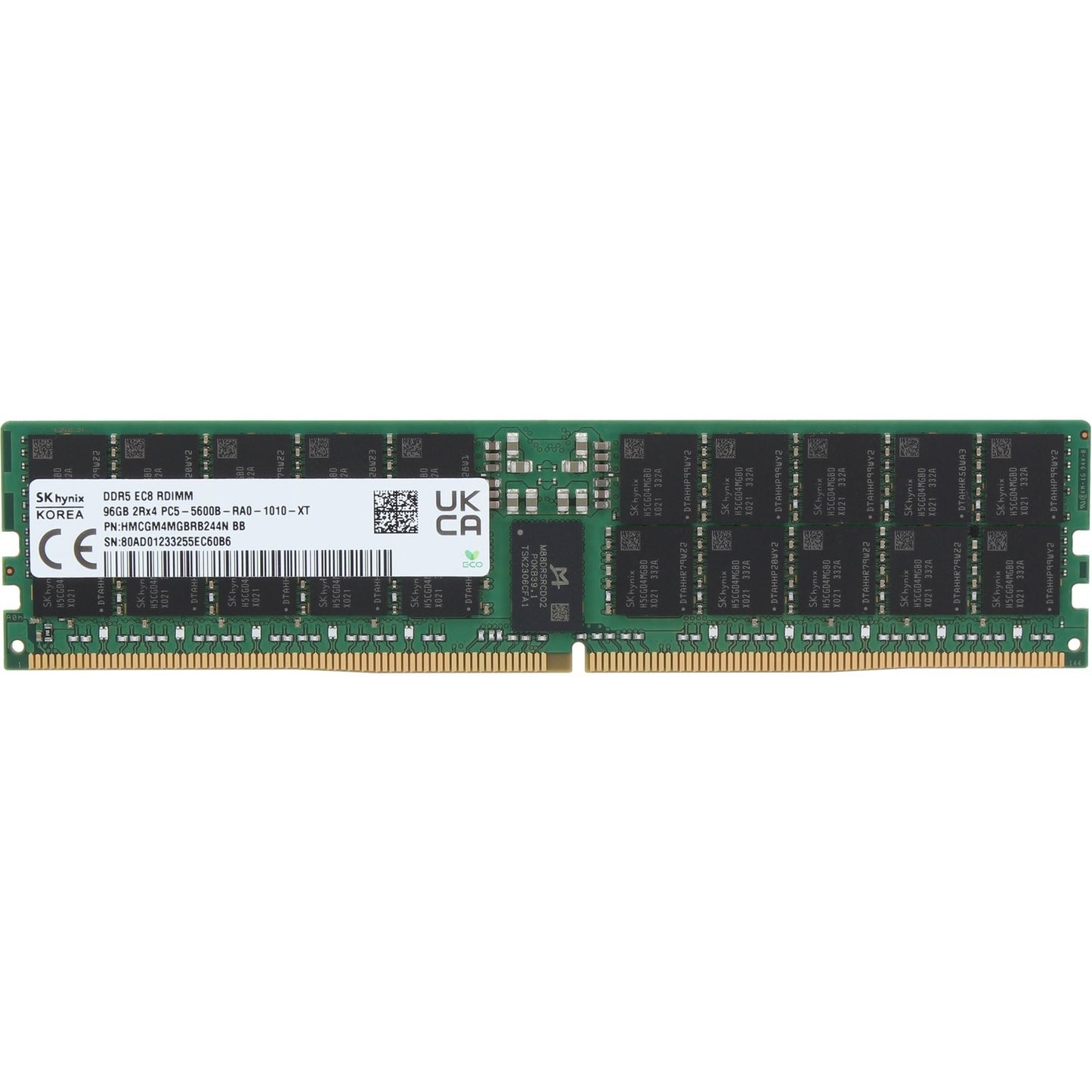 Hynix 96GB 2Rx4 DDR5 RDIMM- 5600MT/s (HMCGM4MGBRB244N-OSTK)