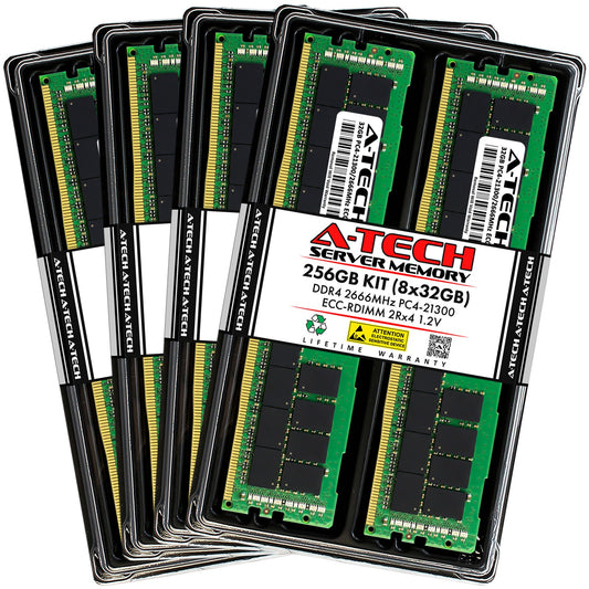 256GB 8x 32GB PC4-2666 RDIMM Lenovo System X x3950 X6 Memory RAM