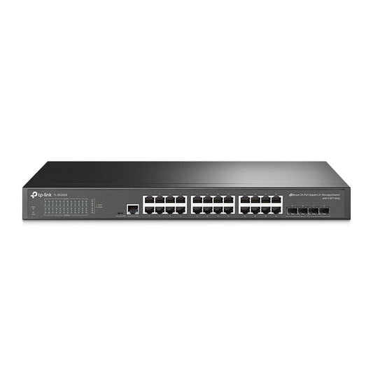 TP-Link SG3428 | Omada 24-Port 1000Mbps Gigabit L2+ Managed Switch | 4* 1GbE SFP