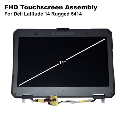 Dell Latitude 14 Rugged 5414 14" WXGAHD LED Touch Screen Display Assembly 1TP0V