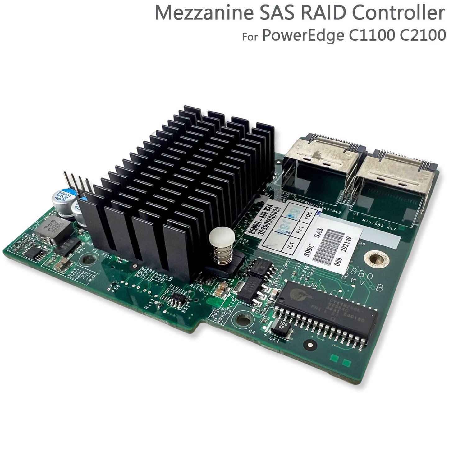 Dell PowerEdge C2100 C1100 Mezzanine 6GB SAS RAID Controller Card FS12-TY 85M9R (NOT FOR HOME PC)