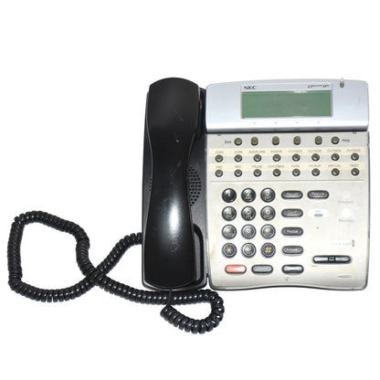 NEC ITR 16D-1 Black IP Display Phone 16-Line Speakerphone w/ LCD & Headset Jack