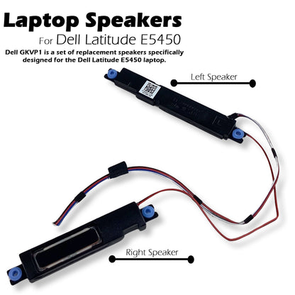 Lot of 4 Dell Latitude E5450 Replacement Speakers Left & Right PK23000O000 GKVP1