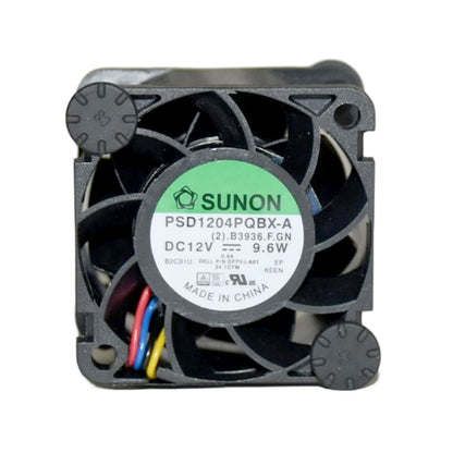 Lot of 2 Dell PowerEdge R240 12V Server Cooling Fan Assembly - MR10W