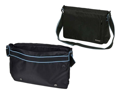 Kensington KTG Urban 15.6" Messenger Bag Flapover Shoulder Strap Black K28109WW