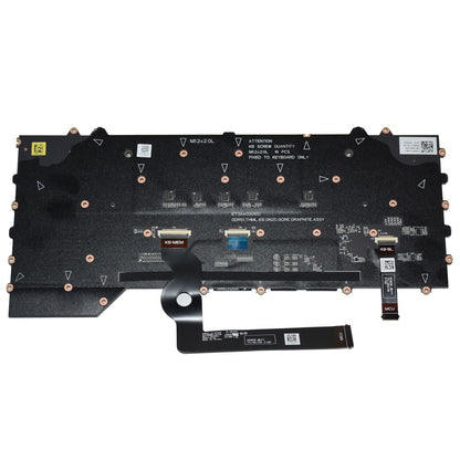Dell Alienware m15 R4 Cherry MX Mechanical Backlit Keyboard Assembly XDPC4 X4R30