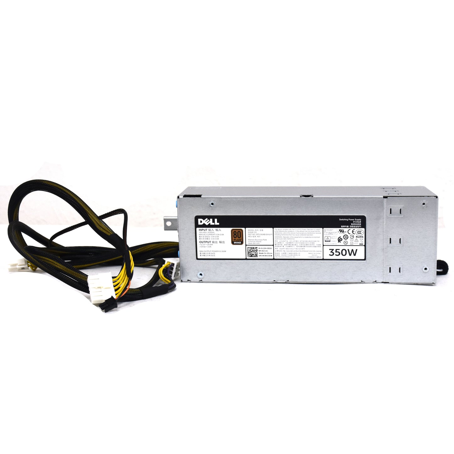 Dell PowerEdge R530 T330 T340 350-Watts 80+ Bronze Server Power Supply PSU V13CW