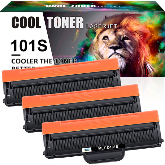 3PK For Samsung MLT-D101S Toner ML-2160 ML-2165W SCX-3405W SF760P SCX-3400 3406W