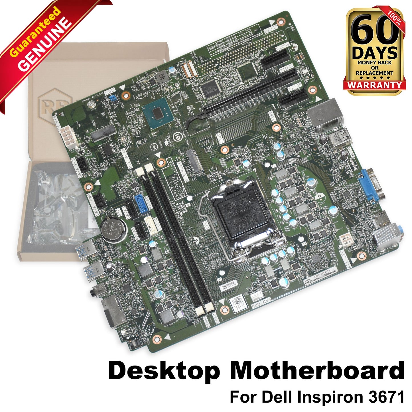 Dell Inspiron 3671 Desktop Motherboard Socket LGA1151 Chipset B365 19422-1 0010C