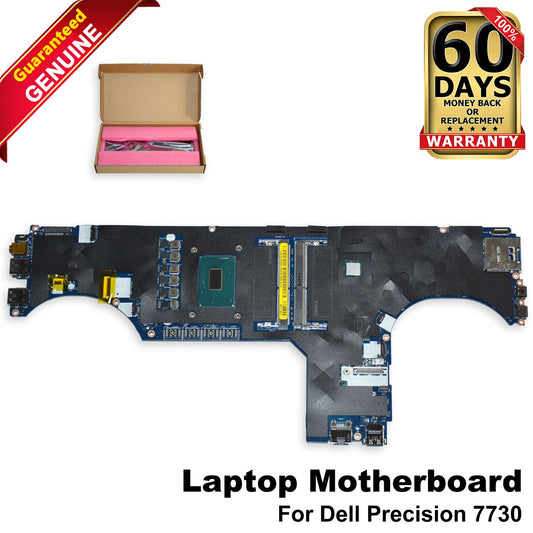 Dell Precision 7730 Motherboard i9-8950HK Hex-Core 2.9GHz CPU LA-F601P 1DY8W
