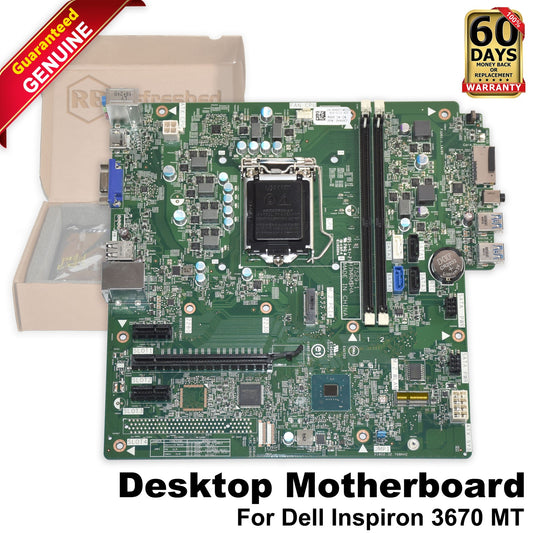 Dell Inspiron 3670 Desktop Motherboard Chipset B360 Socket LGA1151 DDR4 H4VK7