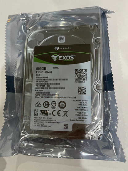 ST600MM0099 600GB 10K RPM 12GB/S SAS 2.5" HDD (NOT FOR HOME PC)