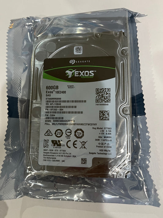ST600MM0099 600GB 10K RPM 12GB/S SAS 2.5" HDD (NOT FOR HOME PC)