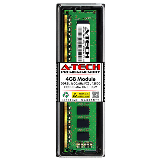 4GB DDR3L-1600 ECC UDIMM (KINGSTON KTA-MP1600S/4G Equivalent) Server Memory RAM (NOT FOR HOME PC)