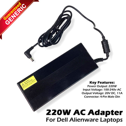 Li Shin International AC Adapter 0405B20220 220W 20V 11A