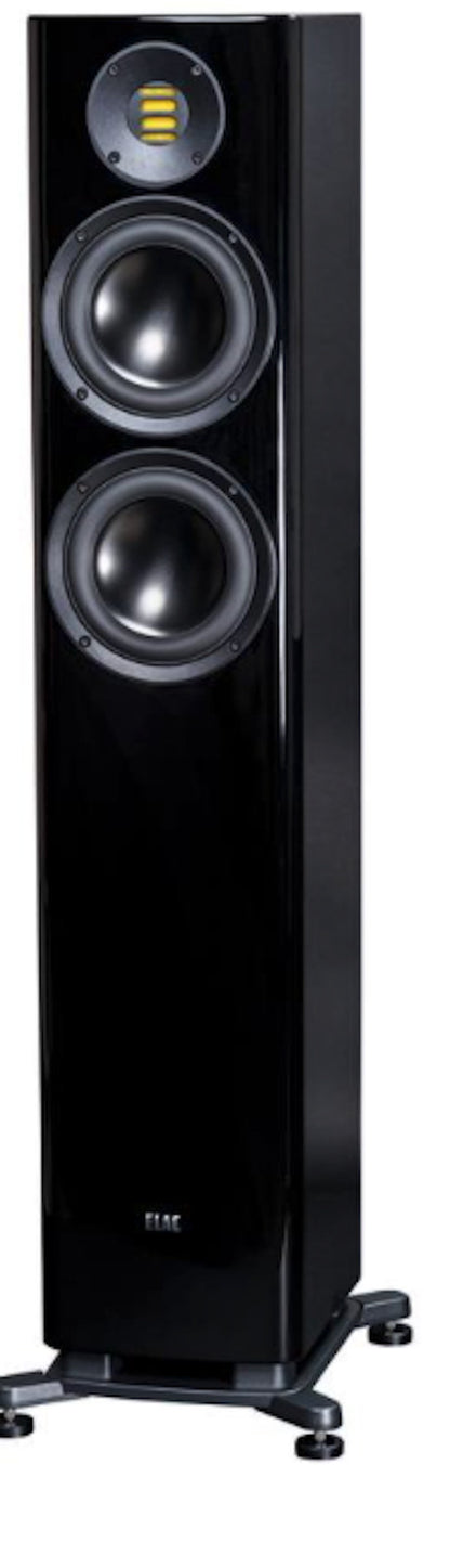 Elac Solano FS287 Floorstanding Speaker Gloss Black(Each)