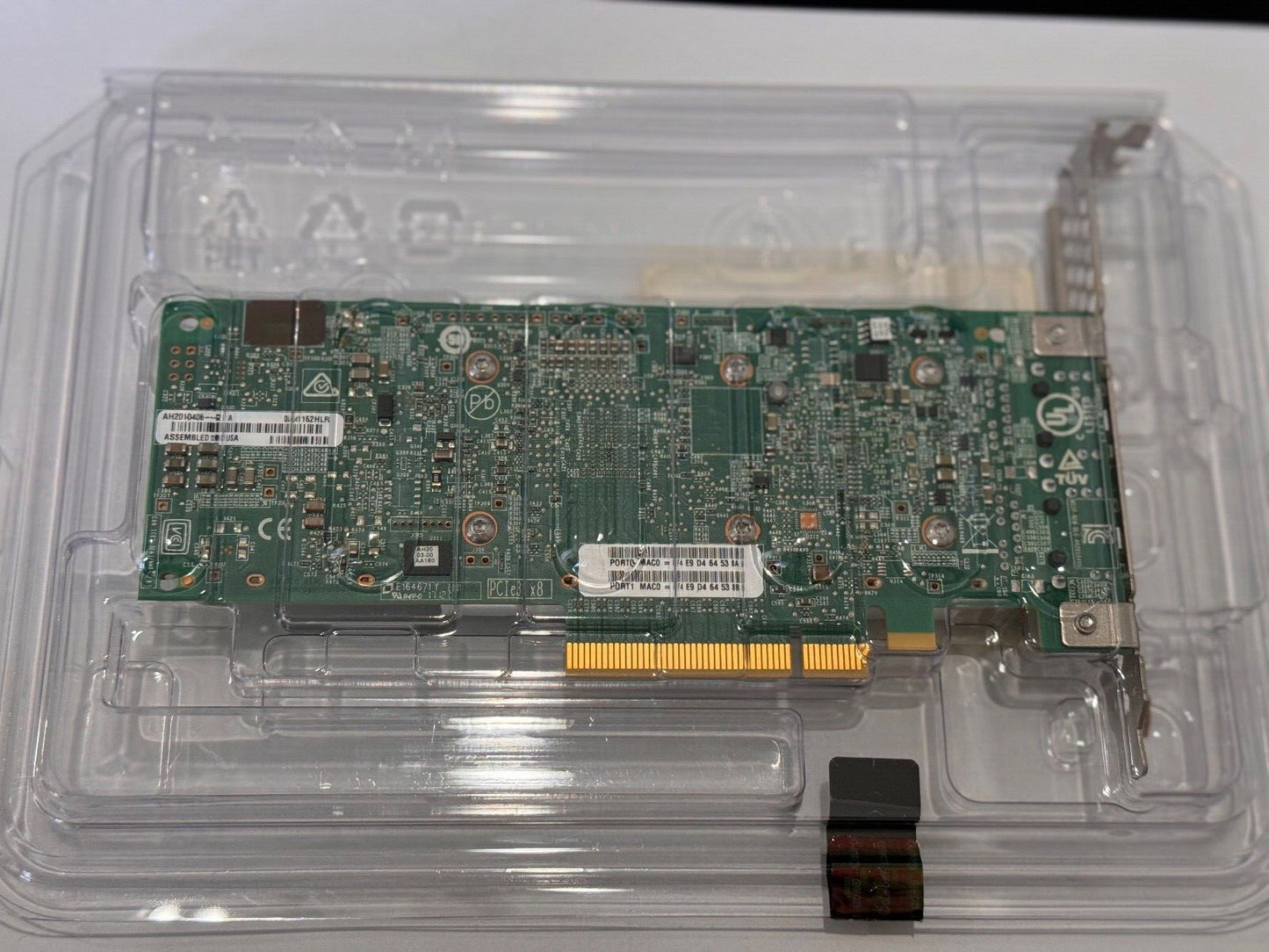 Dell QLogic QL41162HLRJ 10Gb RJ45 Dual Port High Profile CNA AH2010405-02