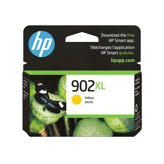 HP 902XL High Yield Yellow Original Ink Cartridge, ~750 pages, T6M10AN#140