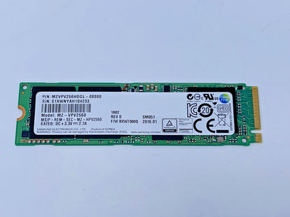 Samsung SM951 MZVPV256HDGL-00000 256GB NVMe SSD