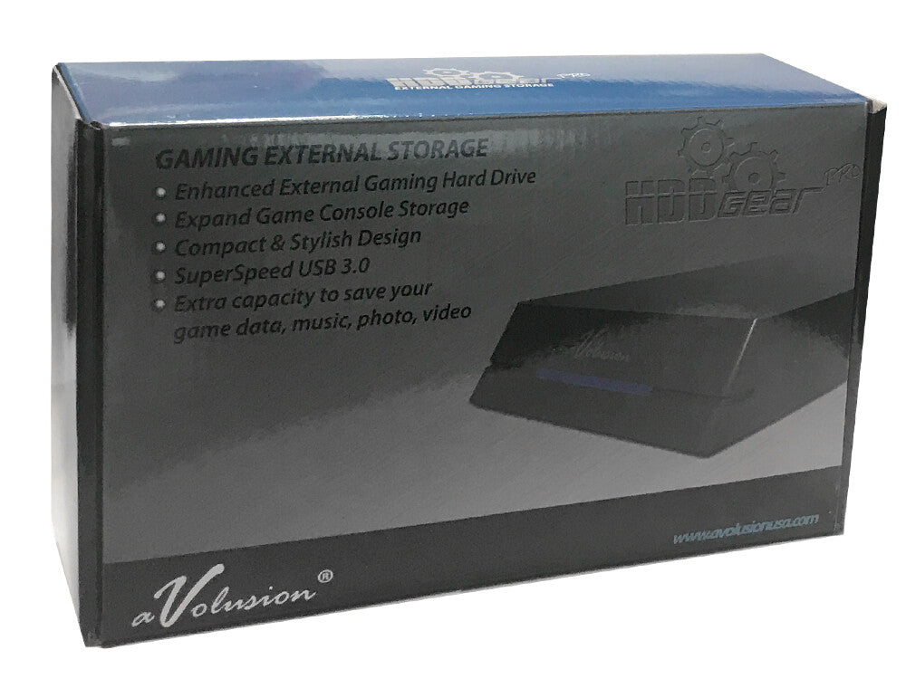Avolusion 4TB HDDGear Pro External USB 3.0 Gaming Hard Drive for XBOX ONE X, S