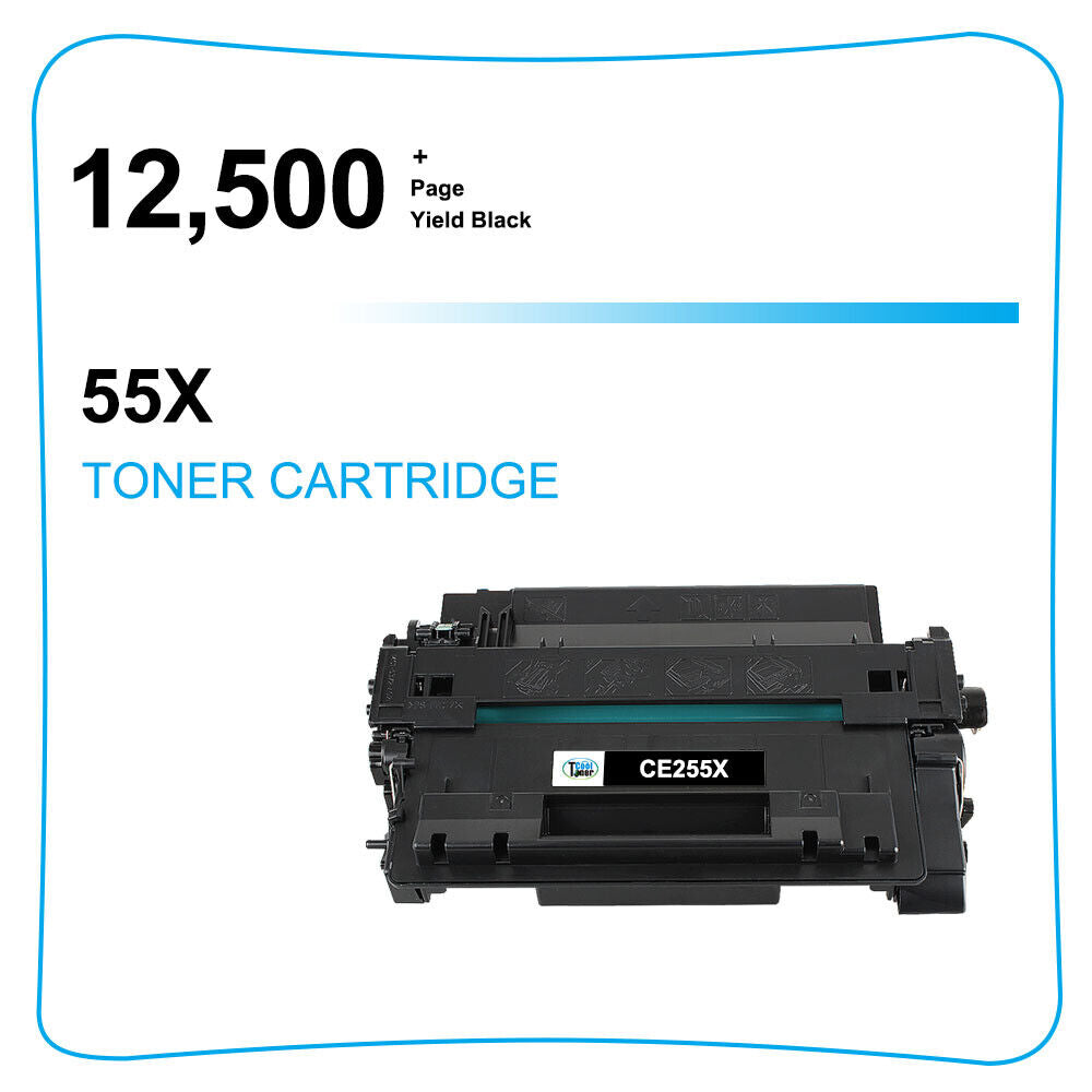 10 Pack CE255X Toner Cartridge for HP LaserJet Enterprise P3011 M525c MFP M525dn