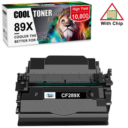 1PK [With Chip] Toner for HP 89X CF289X LaserJet Pro M507dn M528dn M507x M528z