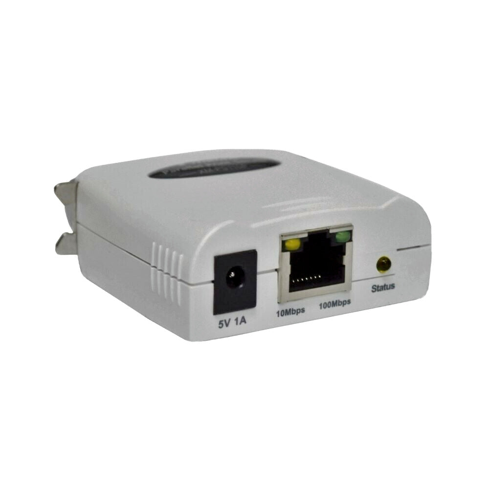 X-MEDIA XM-PS110P 1-Port 10/100Mbps Fast Ethernet Parallel Network Print Server