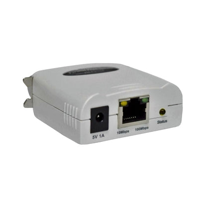 X-MEDIA XM-PS110P 1-Port 10/100Mbps Fast Ethernet Parallel Network Print Server