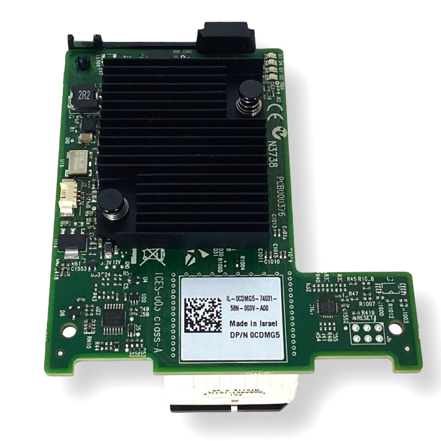 Dell Mellanox CX380A ConnectX-3 QDR 40Gb/s Dual Port InfiniBand Mezzanine CDMG5