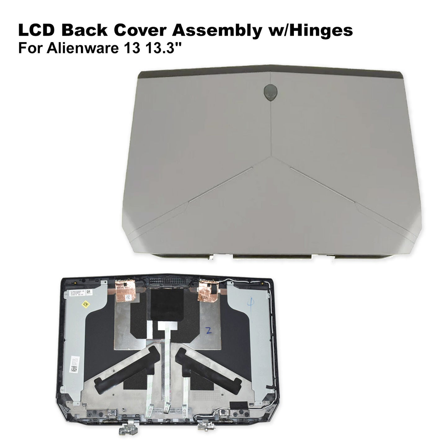 Dell Alienware 13 R2 LCD Back Cover Assembly 13.3" with Hinges Non-Touch VNKVR