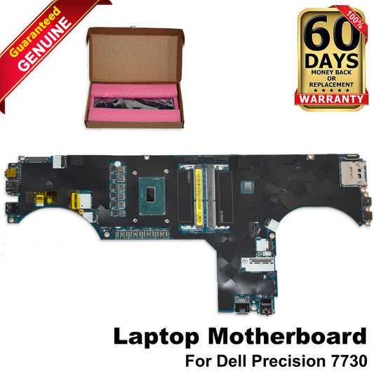 Dell Precision 7730 Motherboard Intel i7-8850H 2.6GHz 6-Core CPU LA-F601P R0YNP