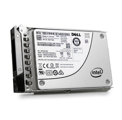 Dell DC S4500 04T7DD 960GB SATA SSD 6Gb/s 2.5" G14 G15 G16 Tray
