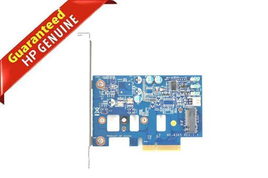 HP High Profile Adapter Board PCA PCIe to M.2 Ethernet (RJ-45)USB 3.0 741625-001