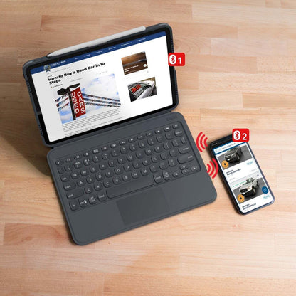 ZAGG Pro Keys with Trackpad 103407562 - iPad Air 4th Gen iPad Pro 11" 1/2/3 Gen